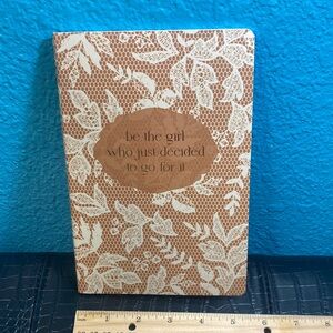 5 for $10: NEW 5” x 8 1/2” Joyfolie “Go for It” Lined Journal